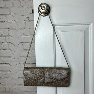 Lulu Townsend Champagne Sparkle Evening Bag